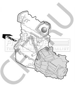 KKH101900 BRITPART ПОДУШКА ДВИГАТЕЛЯ ВЕРХНЯЯ ПРАВАЯ FR в городе Королёв